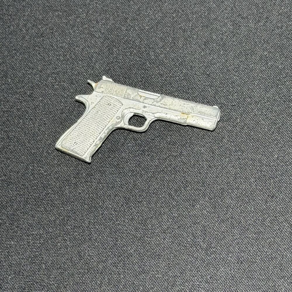 1960 Original Clue Board Game Revolver Replacement Weapon Piece Vintage Antique